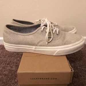 Heather grey vans